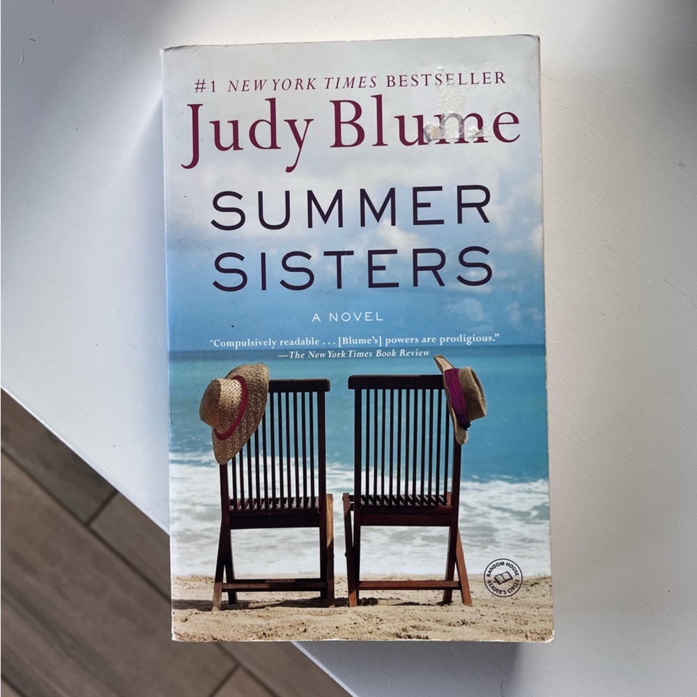 Judy Blume 'Summer Sisters' Paperback Book